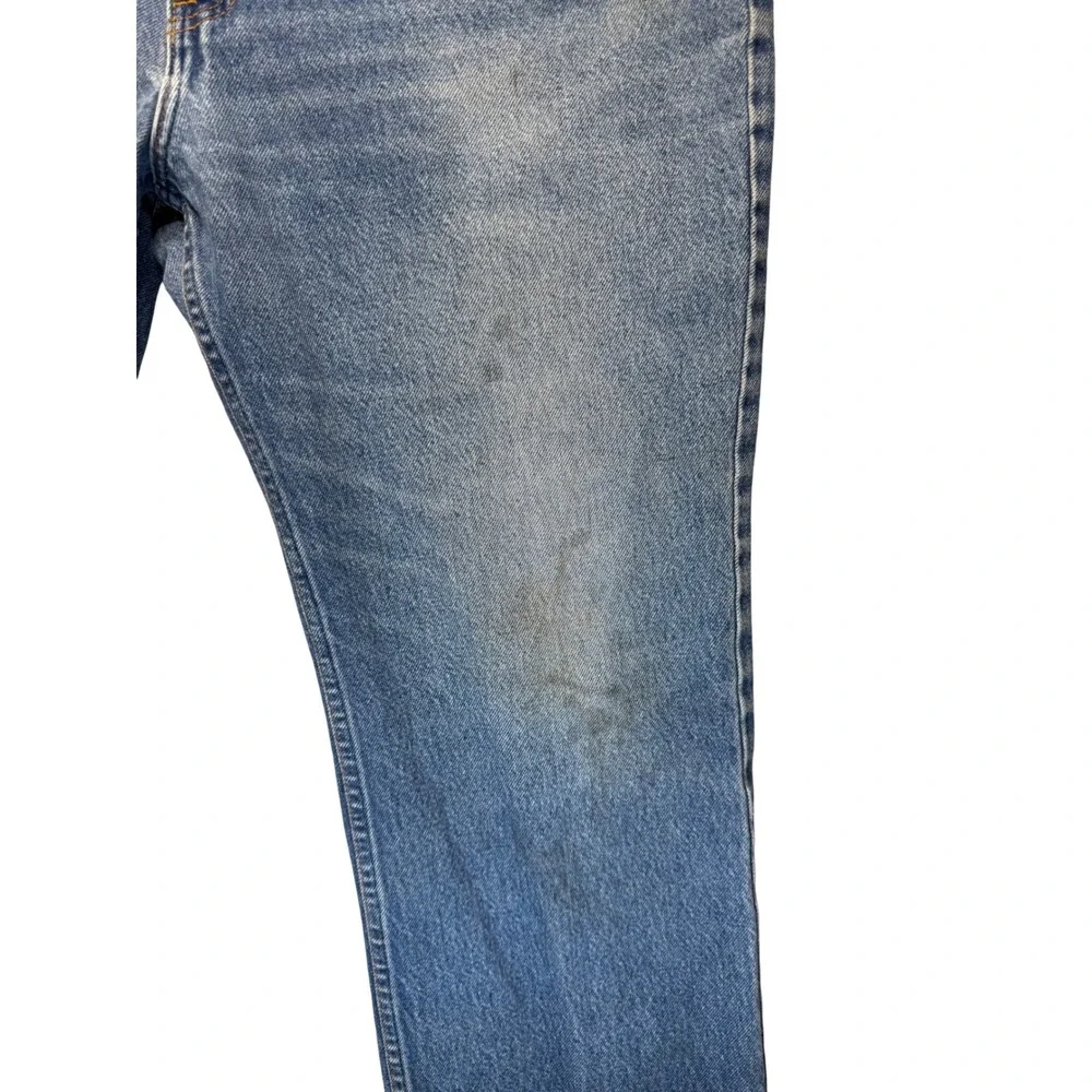 Levis 517 Orange Tab 80s Vintage Jeans Mens 37x30 Blue‎ Worn Bootcut USA Made